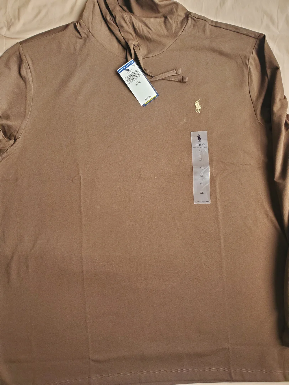 Polo by Ralph Lauren Dark Brown Hooded Pullover